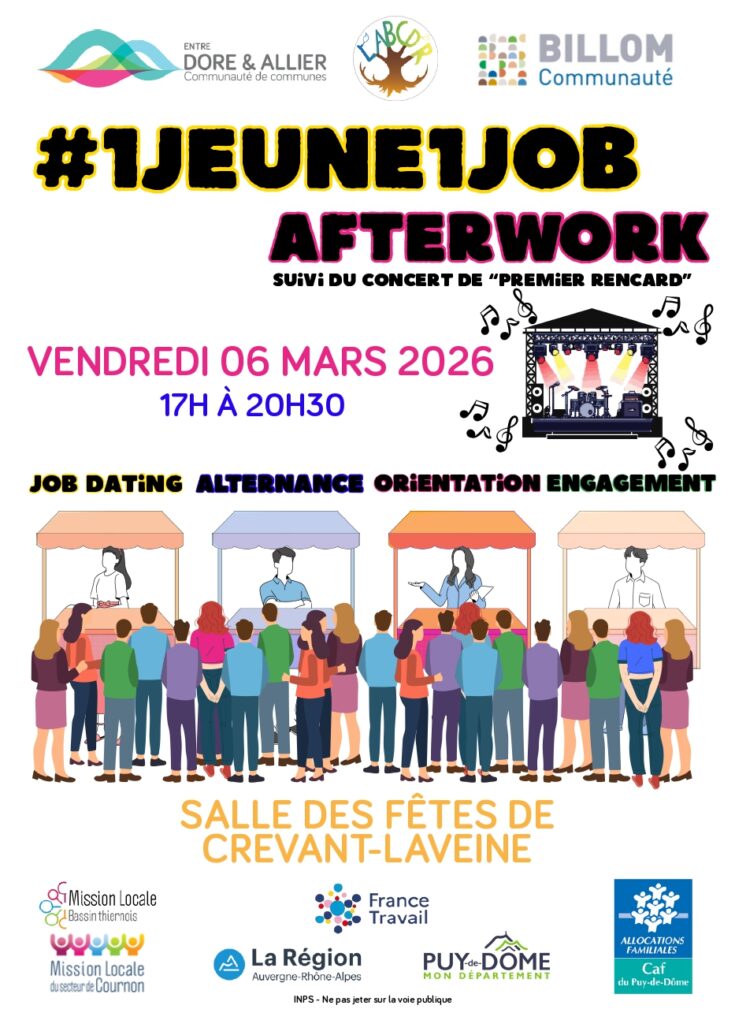 affiche #1jeune#1job 2026